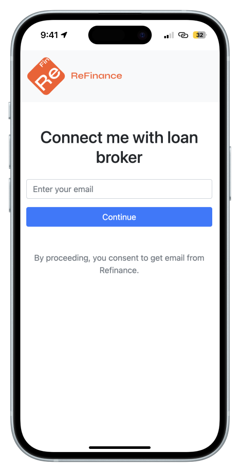 Connect me with loan broker